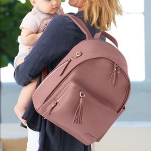 Dusty Rose Diaper Bag Greenwich Chic